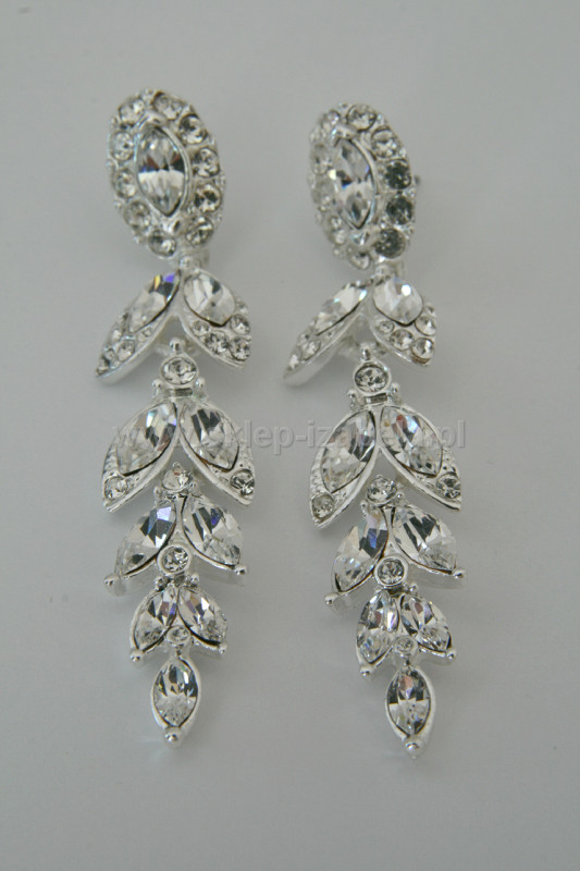 <b>Dugie kolczyki typu Swarovski</b> KSVW - 2